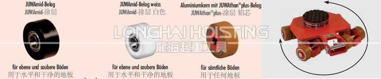 JKB型萬向搬運坦克車輪子選配 JKB型萬向搬運坦克車輪子選配