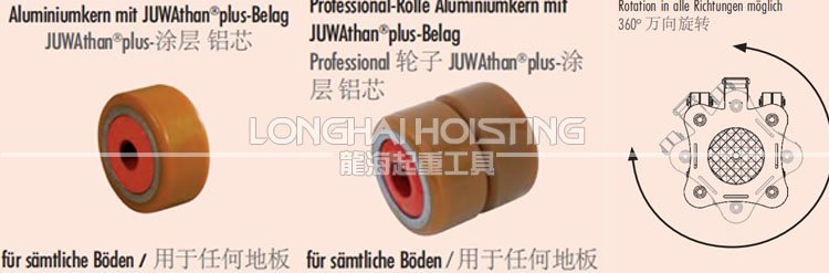 JLF型萬向搬運坦克車輪子選配 JLF型萬向搬運坦克車輪子選配